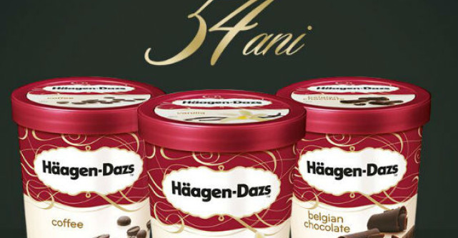 Haagen Dazs sarbatoreste 54 de ani de la lansarea primelor sortimente de inghetata