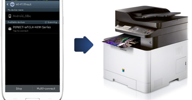 Solutiile Samsung de imprimare direct de pe telefonul mobil fac imprimarea mai usoara