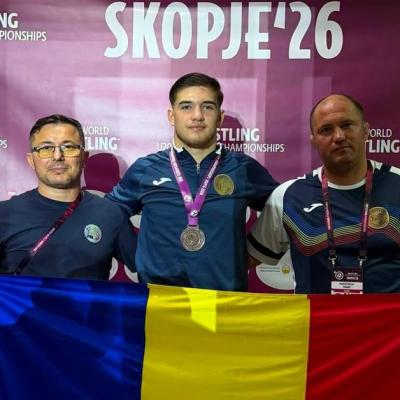 O nouă performanță pentru România! Darius Sas urcă pe podium la CE de Lupte U20
