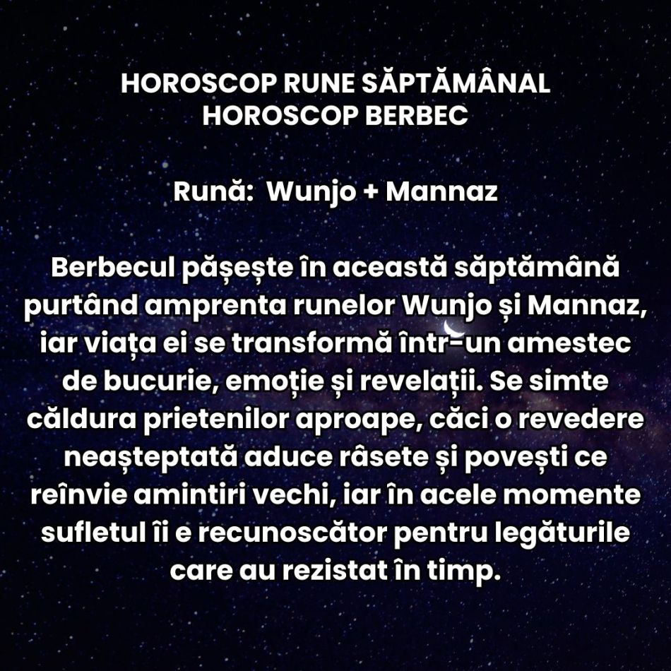 Horoscop Rune săptămâna 8-14 septembrie 2025: Suntem împinși să mergem spre transformare cu planuri precise și curiozitate