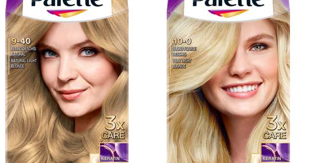 Rețeta blondului suprem cu noile nuanțe de la Palette Intensive Color Creme și șamponul Schauma Silver Reflex