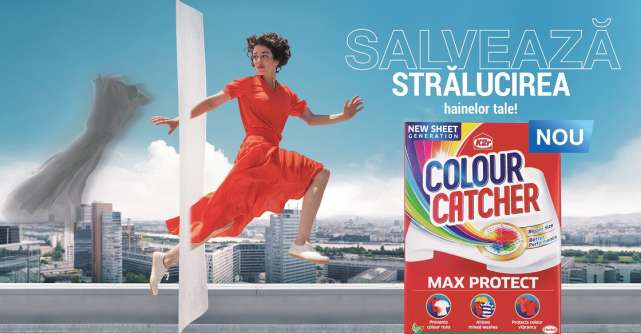 Salvează strălucirea hainelor cu noile șervețele captatoare de culoare Colour Catcher Max Protect