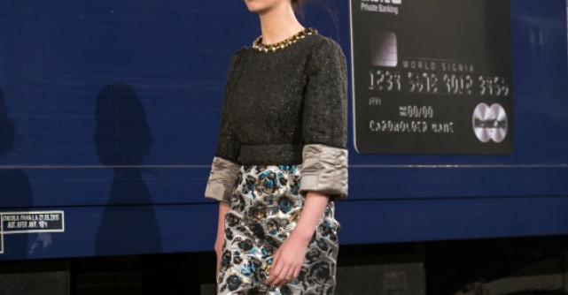 Colectia Orient Express a designerului Stephan Pelger, lansata pe peronul Trenului Regal