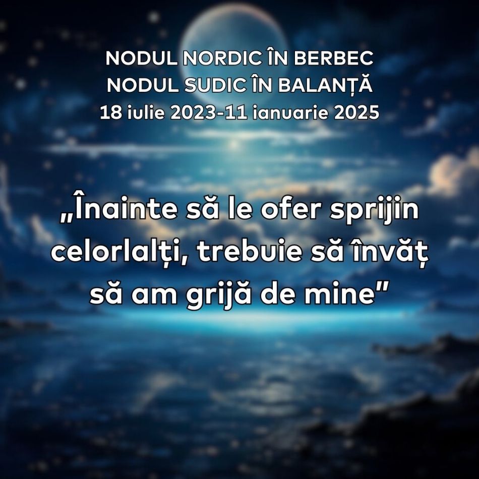 Pe 18 iulie, Universul ne revoluționează viețile, odată cu intrarea Nodurilor Lunare în Berbec și Balanță