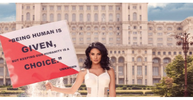 Adelina Pestritu promoveaza Romania de pe coperta unei reviste internationale