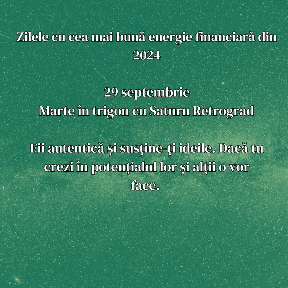 Cele mai favorabile zile din 2024 din punct de vedere financiar: Putem primi sume importante de bani!