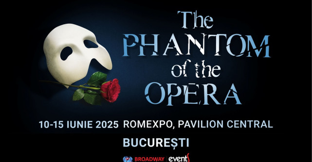 The Phantom of The Opera, producția originală de pe Broadway și West End vine la București 