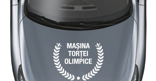 Renault este masina oficiala a Tortei Olimpice in Romania