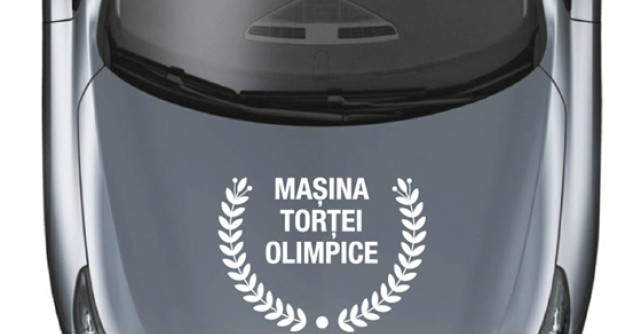 Renault este masina oficiala a Tortei Olimpice in Romania
