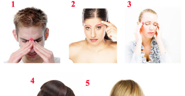 Cele 8 'BUTOANE' din corpul tau care reduc MIGRENELE