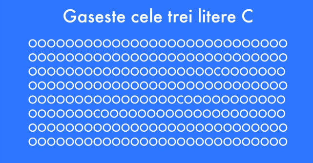 Cel mai simplu test de acuitate vizuala