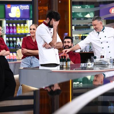Conflict puternic între Chef Popescu și Chef Sautner, în bătălia culinară de diseară, la Chefi la cuțite. Irina Fodor intervine