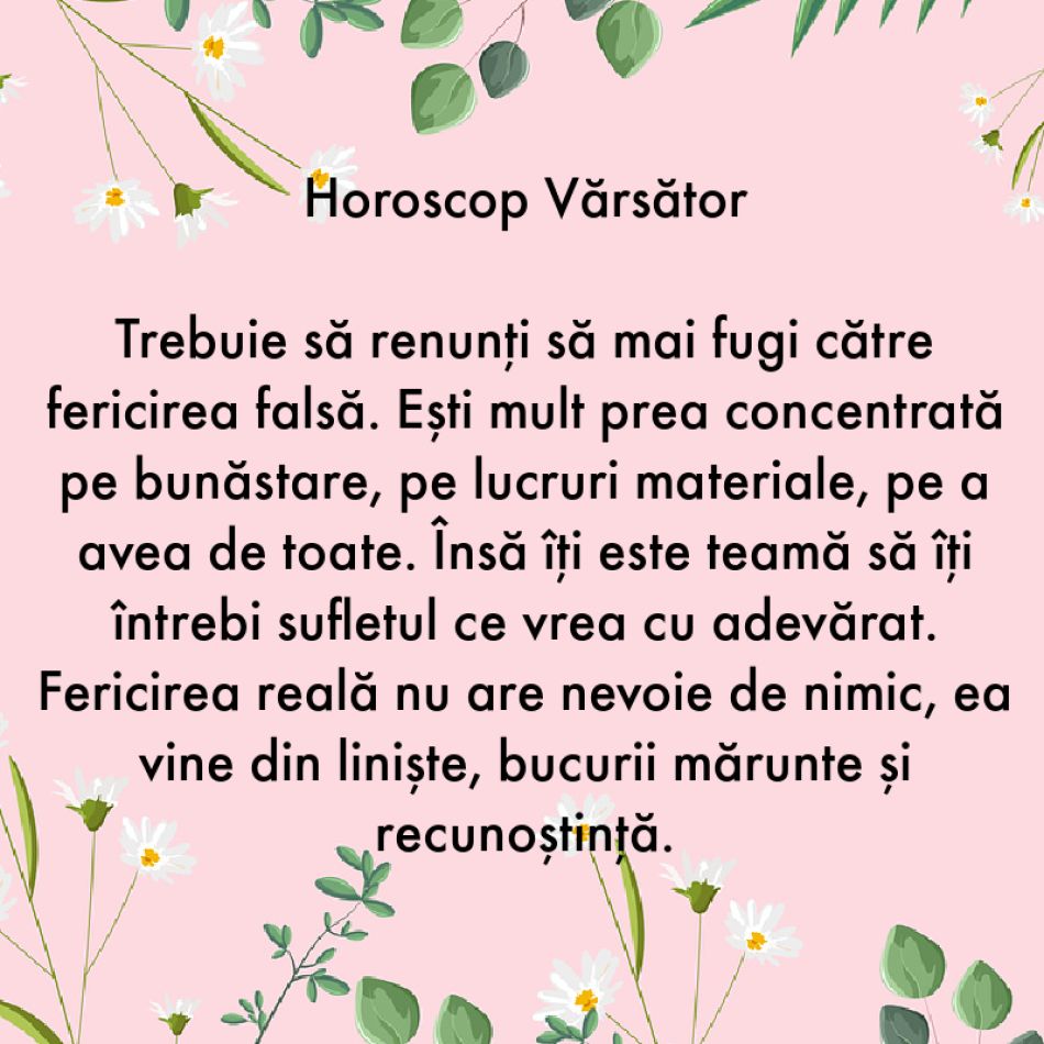 La ce trebuie să renunți în săptămâna 15-21 mai ca să atragi fericirea