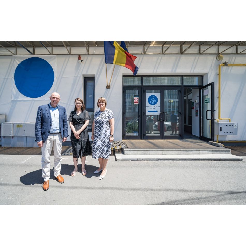 Primul centru Blue Dot pentru refugiații ucraineni din Capitală s-a deschis pe Calea Plevnei