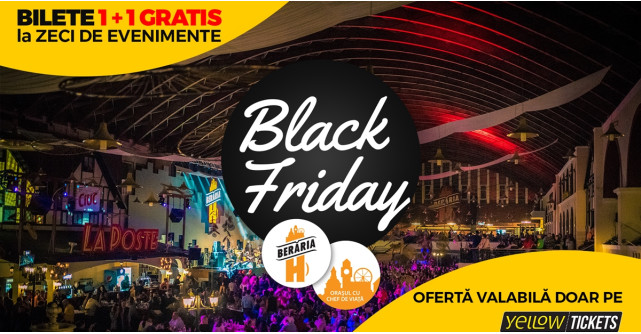 Black Friday la Berăria H: Bilete 1+1 GRATIS la Irina Rimes, Pepe, Cargo, Typpo, The Motans, Taxi, Antonia & mulți alții
