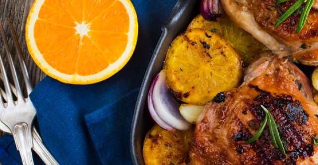  Economiseste cu Jamie: Pui sprinten, copt la tava