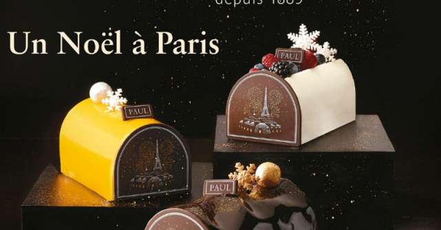 Deserturile Noël, in editie limitata, se intorc in brutariile Paul