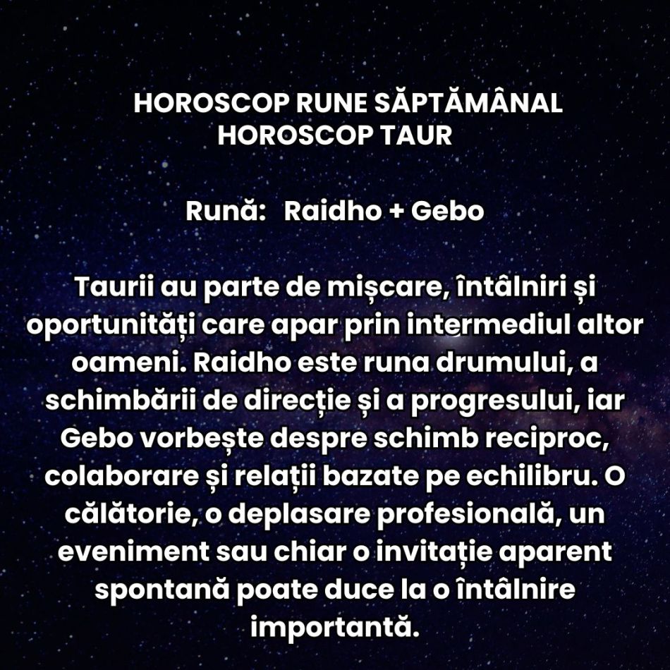 Horoscop Rune săptămâna 19-25 octombrie 2026: Trecutul bate la ușă insistent! Zodiile se pot confrunta cu cele mai mari temeri
