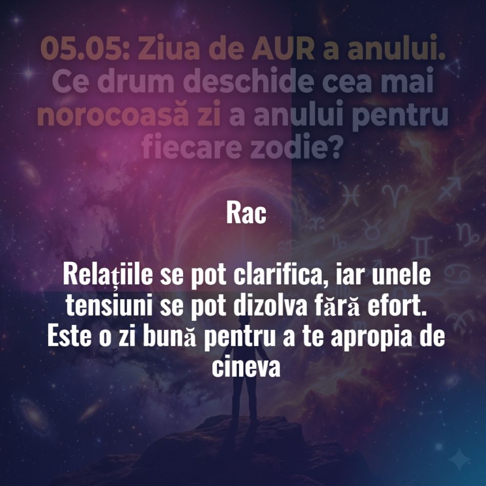 05.05: Ziua de AUR a anului. Ce drum deschide cea mai norocoasă zi a anului pentru fiecare zodie?