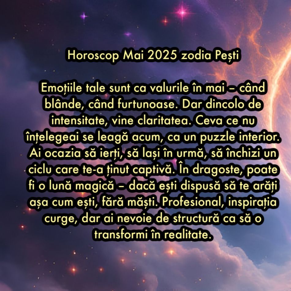 Horoscop mai 2025. Luna care schimbă totul. Iubiri vechi revin, relații se rup, suflete se trezesc