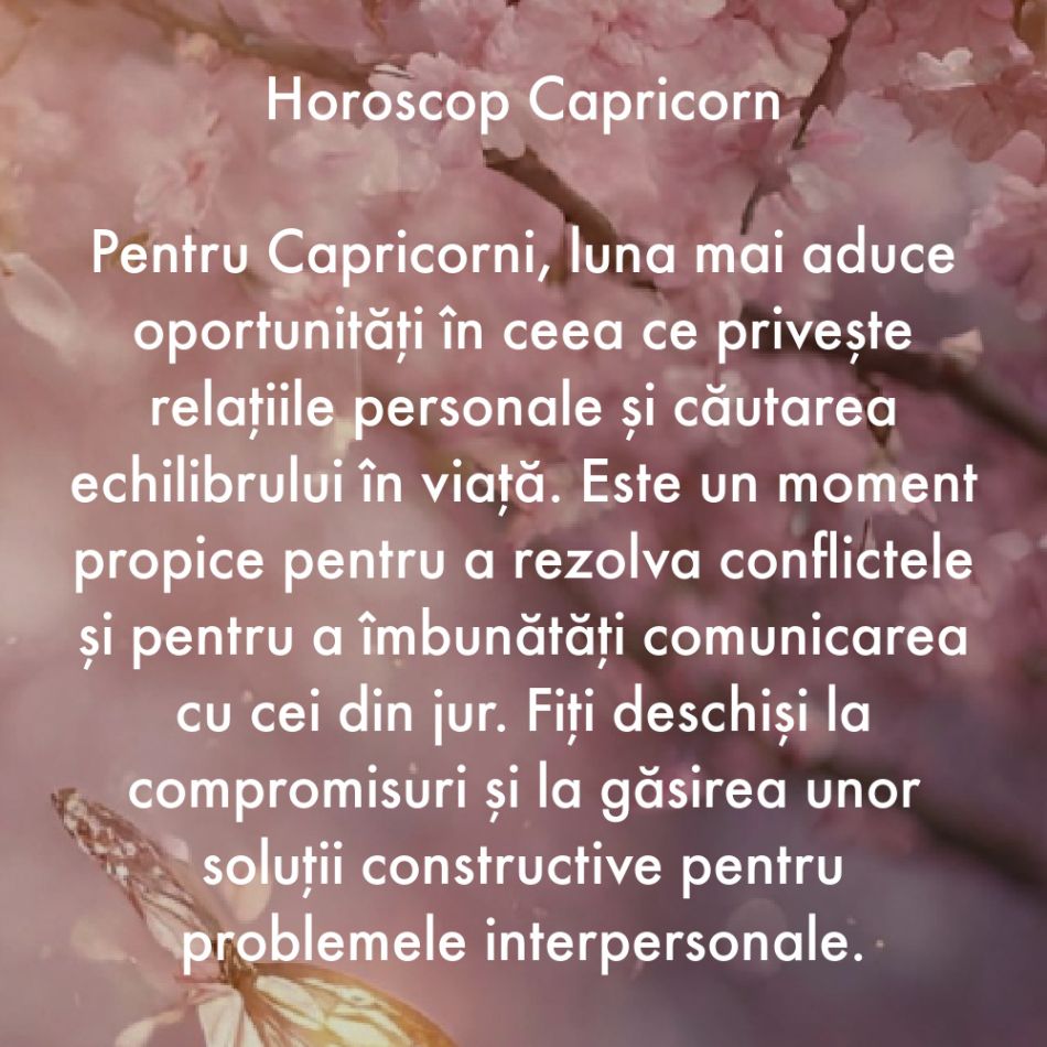 Horoscop mai 2024. Ultima lună de primăvară este luna transformării. Preluăm puterea și controlul asupra vieții noastre 
