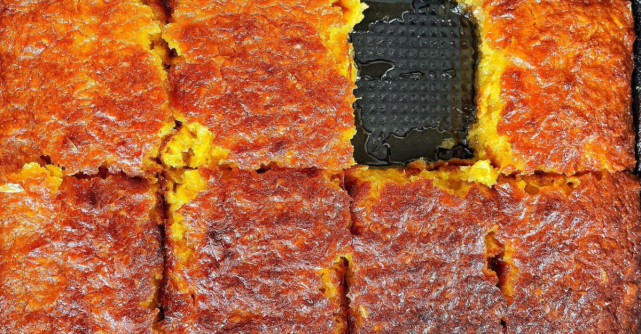 Desert direct din Grecia. Cea mai simpla varianta a portokalopitei