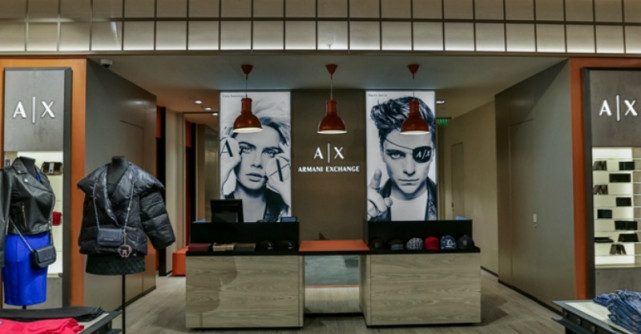 Armani Exchange deschide primul magazin in Bucuresti