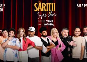 Săptămâna viitoare românii au întâlnire cu cei mai iubiți comedianți ai momentului, la Săriții – Impro Show