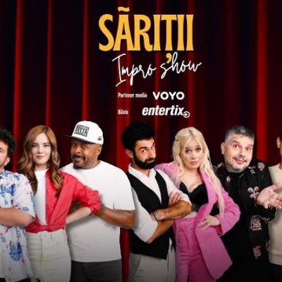 Săptămâna viitoare românii au întâlnire cu cei mai iubiți comedianți ai momentului, la Săriții – Impro Show   