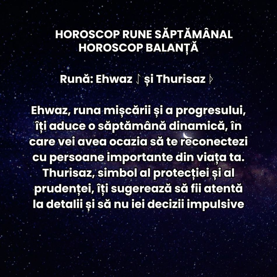 Horoscop Rune săptămâna 23-29 decembrie 2024: Cum se anunță sfârșitul de an pentru fiecare zodie?
