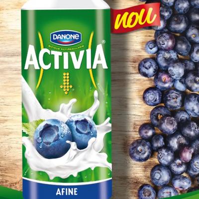 Activia de Baut cu Afine, pentru o stare de bine, zi de zi