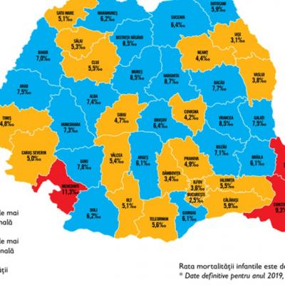 Rata mortalității infantile e îngrijorătoare în Tulcea. Măsuri de intervenție