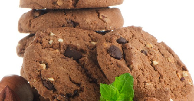 Fursecuri fara gluten cu extra ciocolata