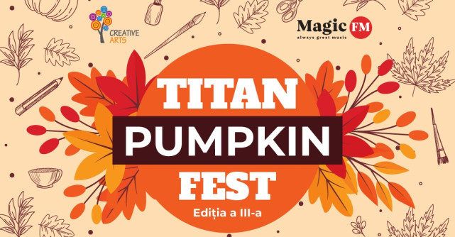 Titan Pumpkin Fest: sărbătoarea dovlecilor revine între 17 și 19 octombrie, în Parcul Titan