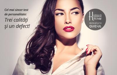 Cel mai sincer test de personalitate: Trei calitati si un defect!