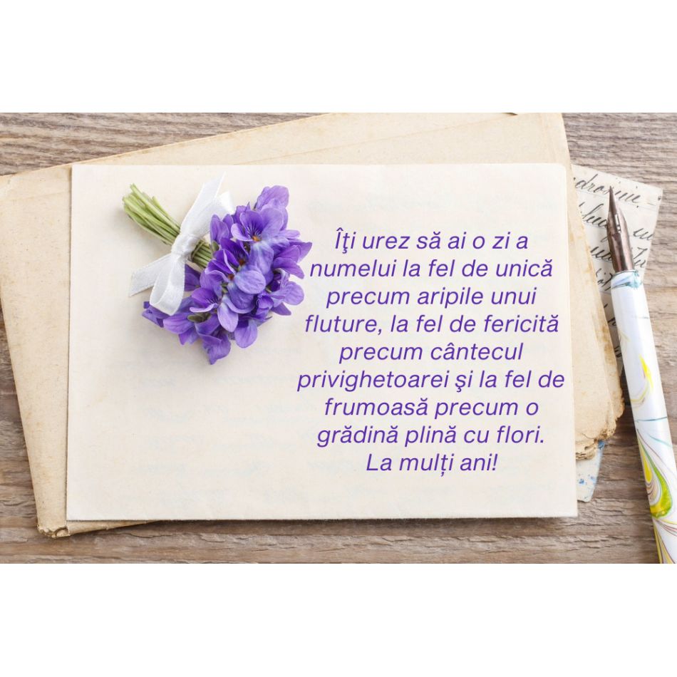          Felicitări de Sfânta Maria