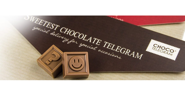 Chocotelegramele,  vedete in noua colectie de ciocolata de Craciun de la Ciocolissimo