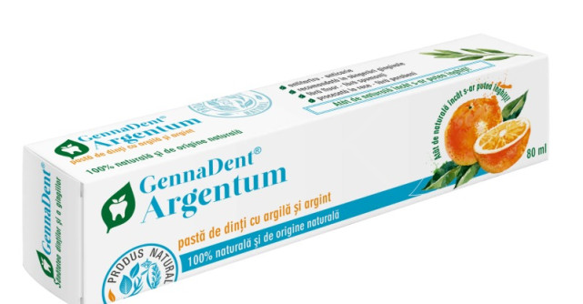 Junior si Argentum din Gama GENNADENT de la VIVANATURA, doua paste de dinti 100% naturale