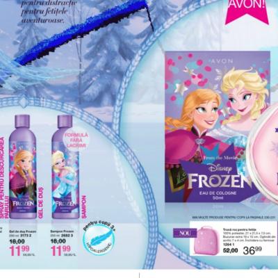 Avon lansează gama Frozen, inspirată de celebrul film Disney