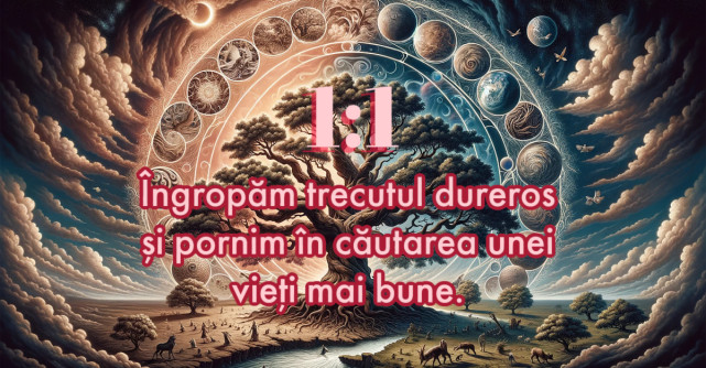 Portalul magic 1:1 din 1 ianuarie 2024 deschide larg porțile fericirii. Uităm trecutul și pornim în căutarea unei vieți mai bune