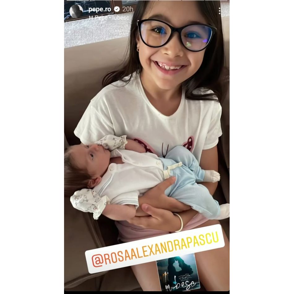 Primele imagini cu fiul lui Pepe! Artistul a devenit tată de băiat și le-a făcut cunoștință fiicelor sale cu Pepe Jr.