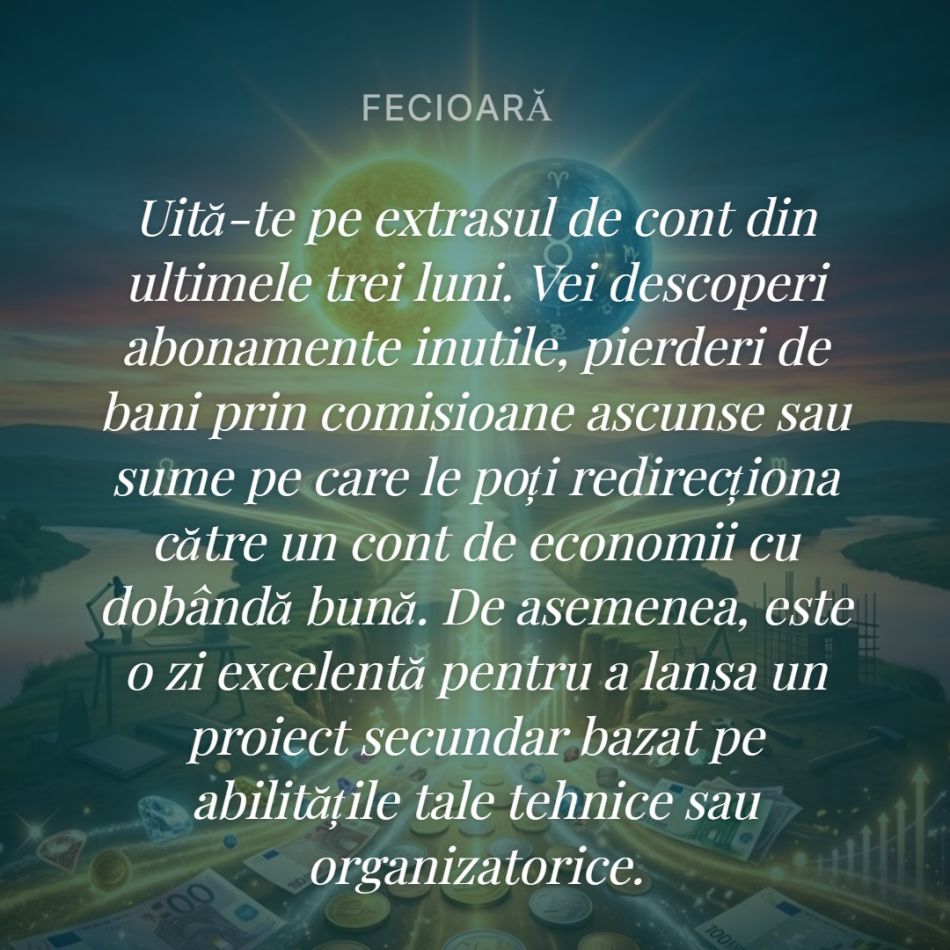 Cum transformi gândurile în bani: Cele 4 zodii avantajate de conjuncția Soare-Mercur de pe 13 iulie