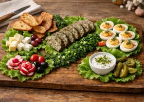 5 Idei pentru a decora platourile cu aperitive pentru masa de Paște: compoziții culinare pe cât de spectaculoase, pe atât de gustoase