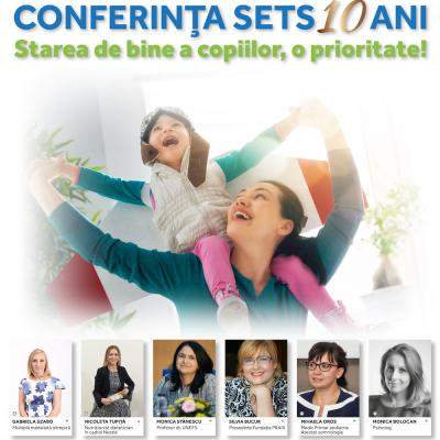 Conferința SETS 10 ani: Starea de bine a școlarilor, o prioritate!