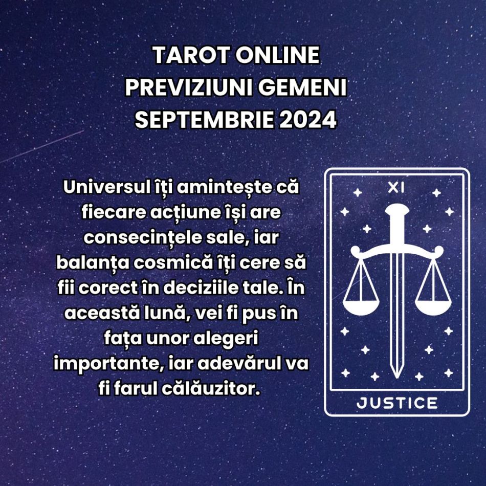 Tarot online: Previziunile Universului în luna septembrie pentru zodia ta