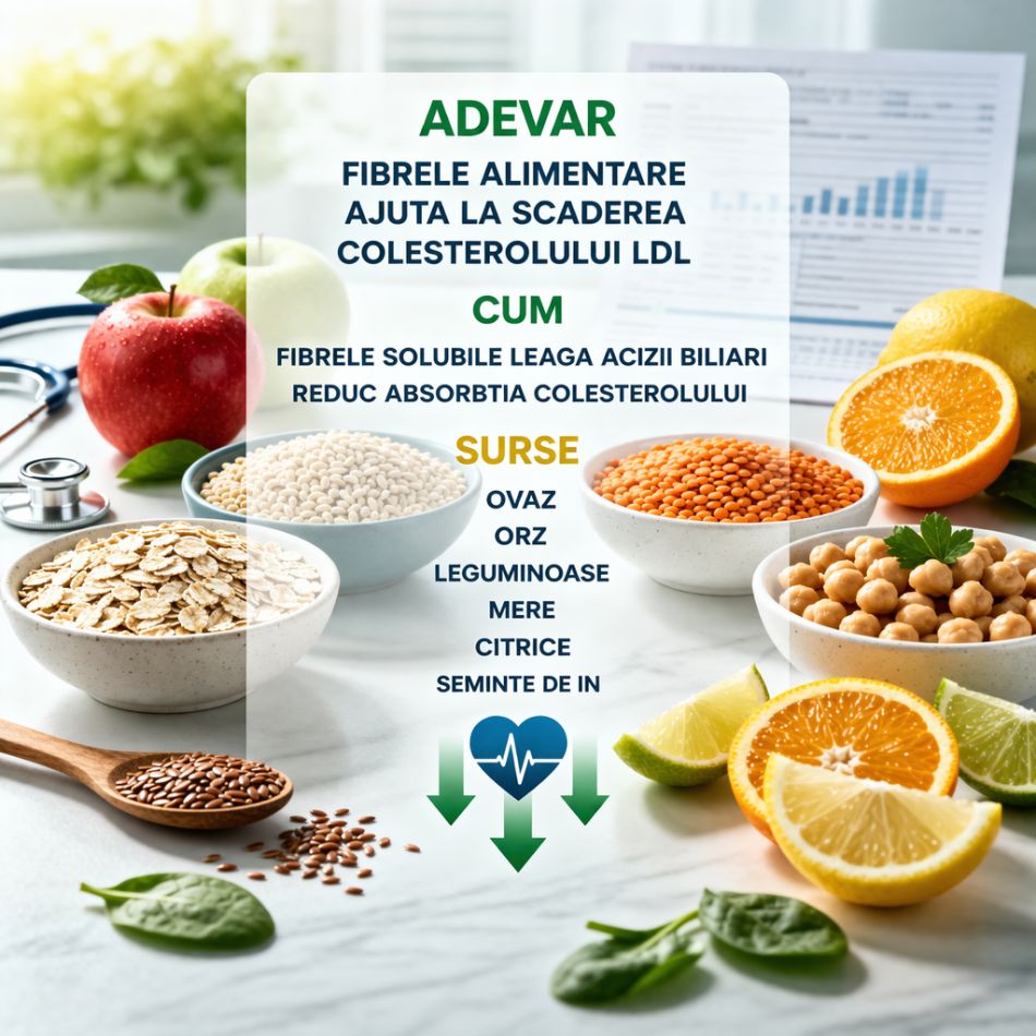 Mituri și adevăruri despre colesterol: zvonuri pe care le crezi și adevăruri pe care trebuie să le știi