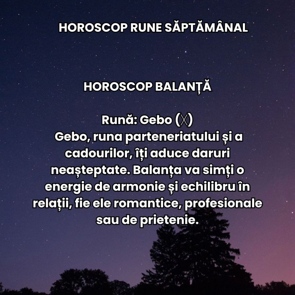 Horoscop Rune săptămâna 23-29 septembrie 2024: Ce mesaj sacru îți călăuzește pașii săptămâna aceasta? 