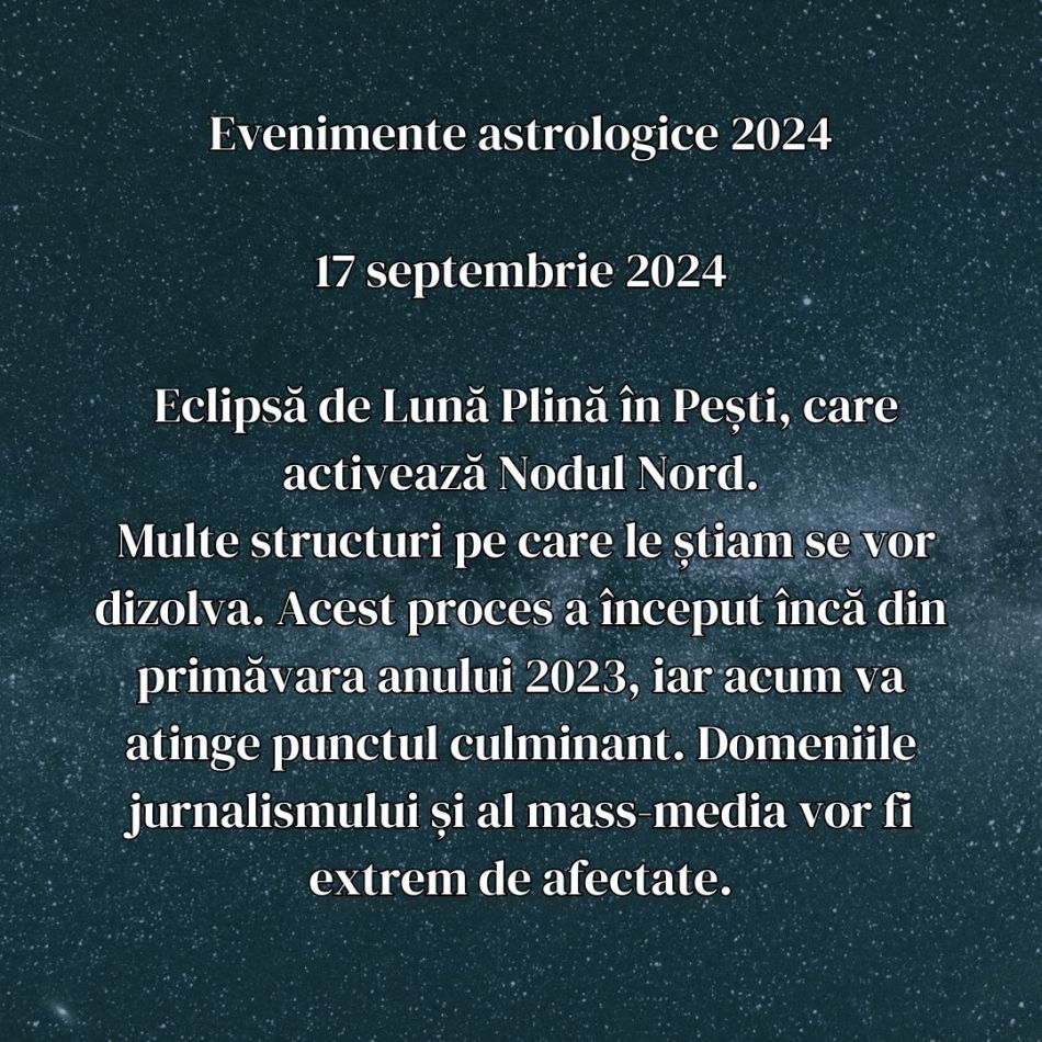 Cele mai importante momente astrologice ale anului 2024. Vindecarea devine o necesitate ce nu mai poate fi amânată