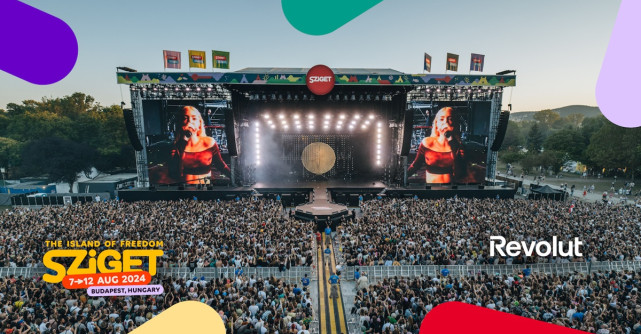 Revolut devine partenerul Festivalul Sziget în 2024