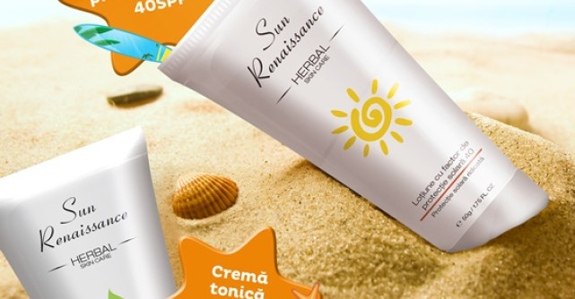 Vara aceasta, noile creme Sun Renaissance iti ofera  toata protectia de care ai nevoie!